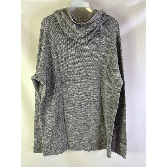 VTG 90s Harley Davidson Spell Out Shield Lightweight Hooded Sweatshirt - Picture 5 of 7